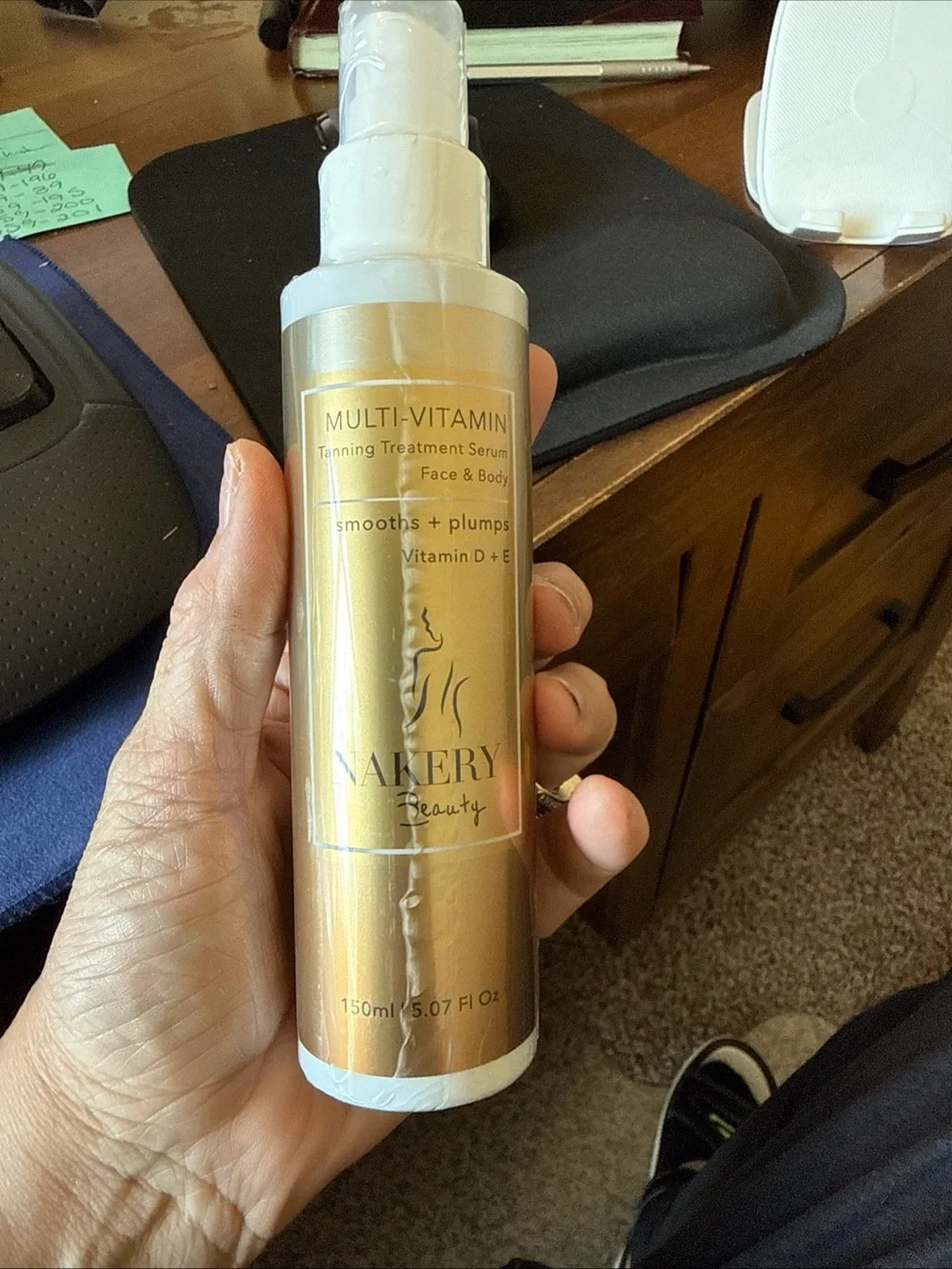 Multi-Vitamin Tanning Treatment Serum - Nakery Beauty